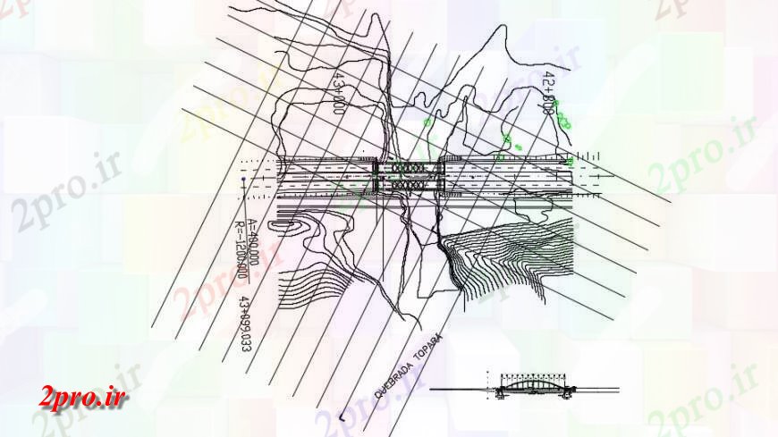 دانلود نقشه جزئیات ساخت پل پل و طرحی بزرگراه بالای طرحی دیدگاه جزئیات (کد140552)