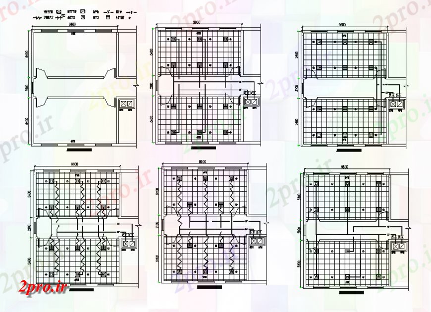 دانلود نقشه حمام مستر اتاق طرحی توالت 2 د  (کد140808)