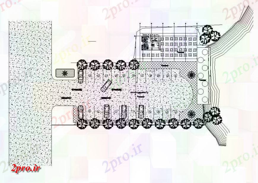 دانلود نقشه هتل - رستوران - اقامتگاه طرحی جزئیات ساختار رستوران طرحی ساخت و ساز 5 در 6 متر (کد140892)