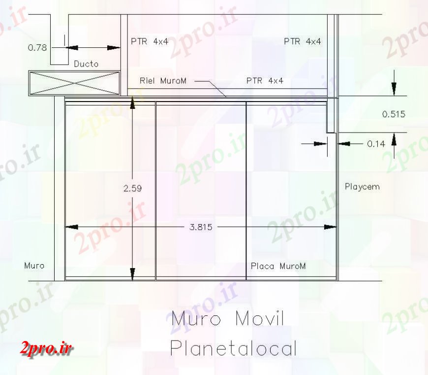 دانلود نقشه جزئیات ساخت و ساز جزئیات ساختار طرحی  دو بعدی   ساخت و ساز  اتوکد (کد141191)