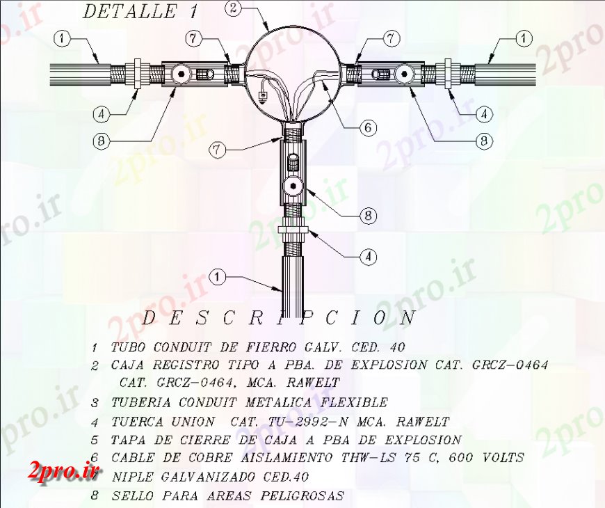 دانلود نقشه جزئیات ساخت و ساز بخش دریچه گالوانیزه طراحی  (کد141785)