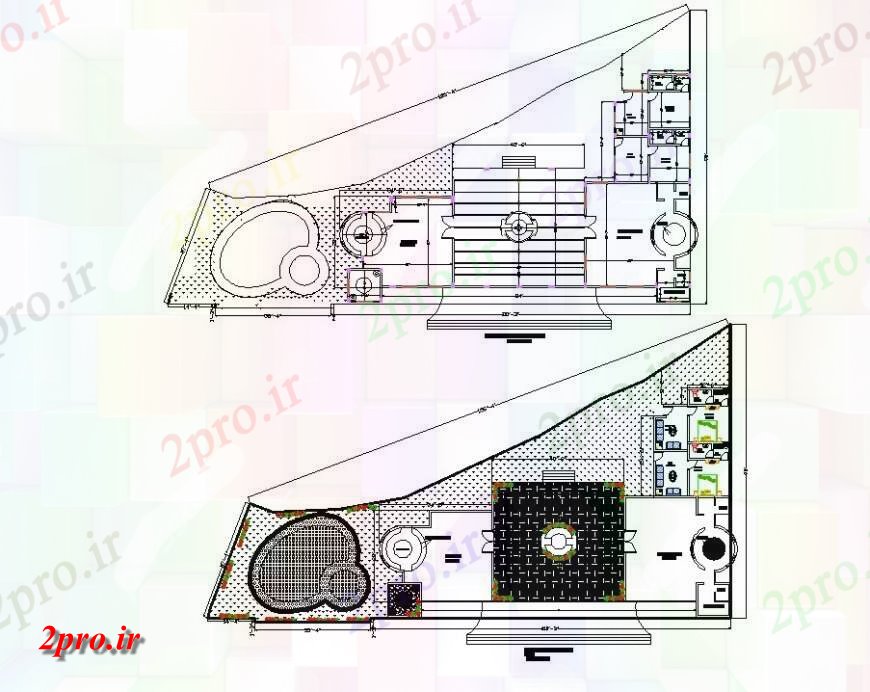 دانلود نقشه مسکونی  ، ویلایی ، آپارتمان  باشگاه خانه  برنامه ریزی (کد142059)