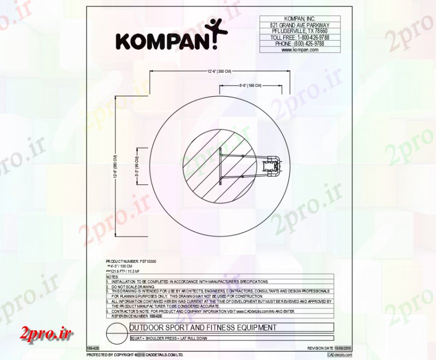 دانلود نقشه باغ ورزش و جزئیات تجهیزات ورزشی از بچه ها باغ  (کد142200)