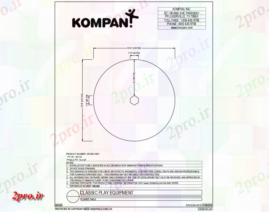 دانلود نقشه باغ جزئیات طناب تجهیزات بازی کلاسیک برای باغ  (کد142238)