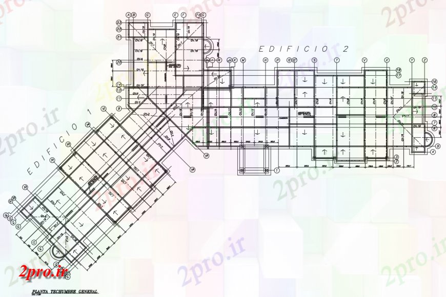 دانلود نقشه طراحی جزئیات ساختار اسکلت بتنی مسلح جزئیات (کد142317)