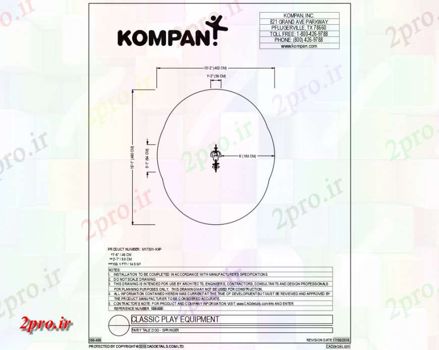 دانلود نقشه باغ جزئیات پری springier دم سگ تجهیزات بازی (کد142342)