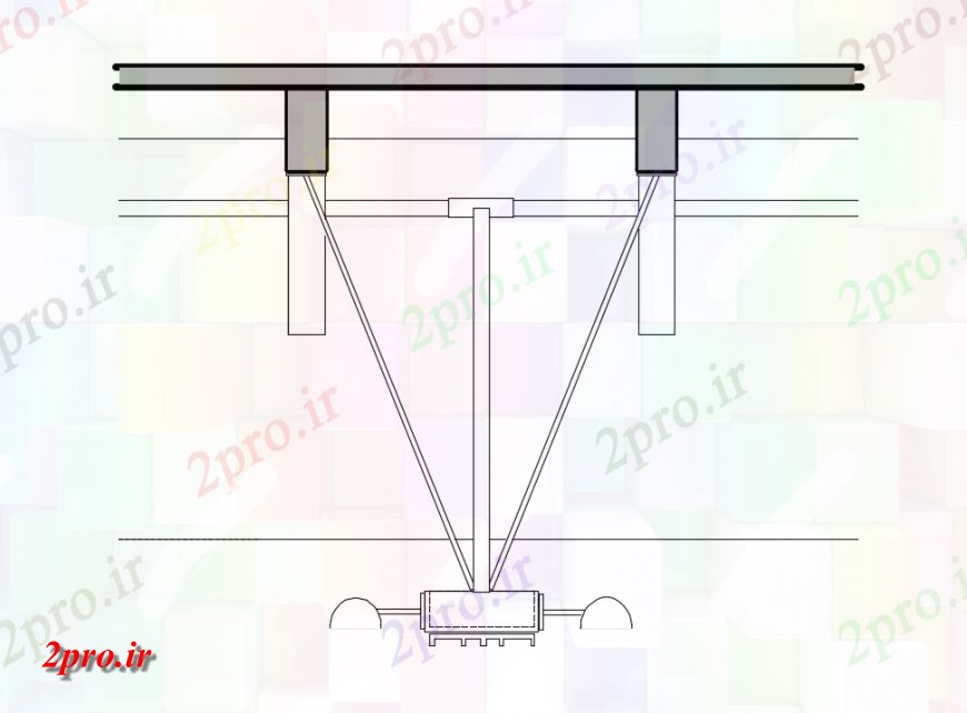 دانلود نقشه طراحی جزئیات ساختار جزئیات سقف کاذب خانه (کد142809)