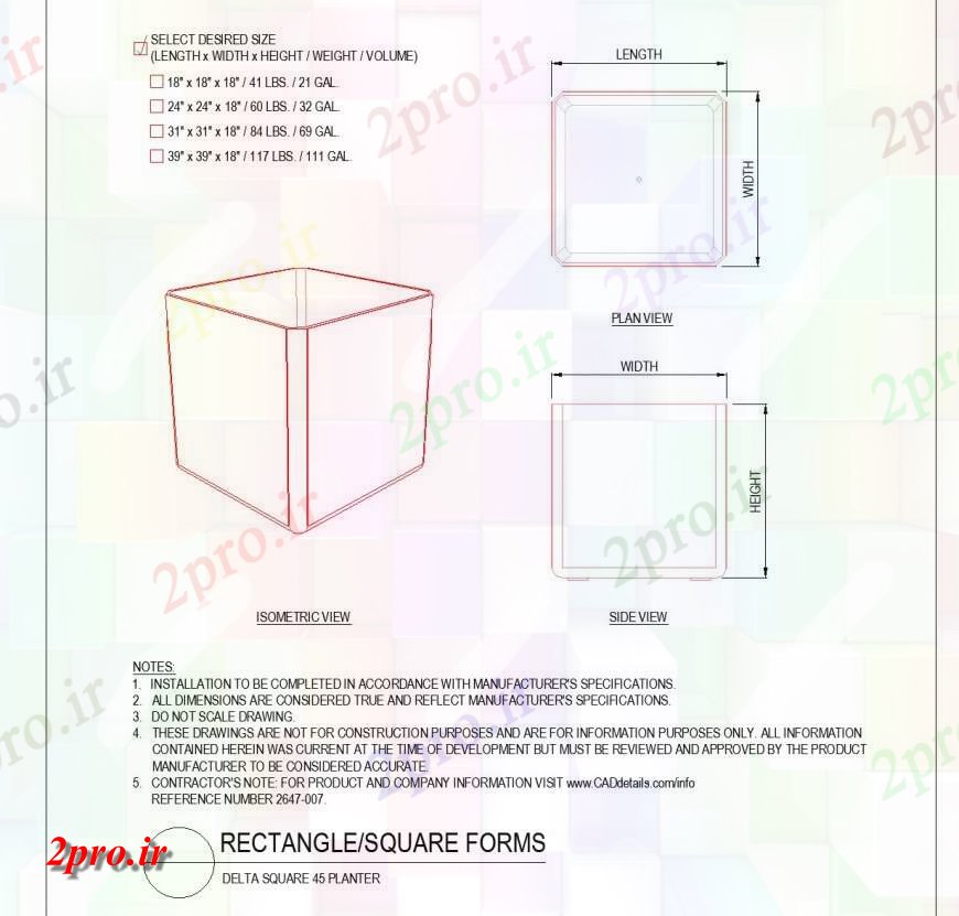 دانلود نقشه بلوک ، آرام ، نماد جزئیات مستطیل و اشکال مربع  طرحی acd (کد142924)