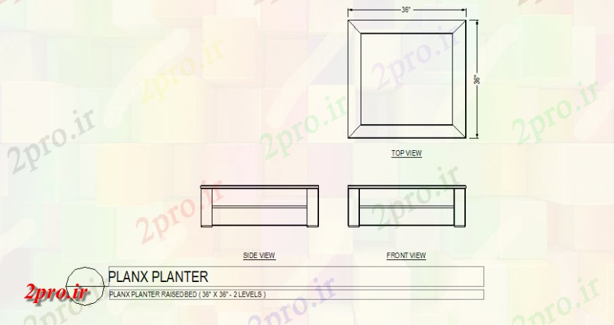 دانلود نقشه بلوک ، آرام ، نماد Planx زمینی طرحی جزئیات دو سطح و نما (کد142955)