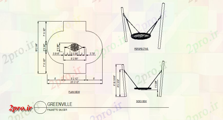 دانلود نقشه بلوک ، آرام ، نماد بشقاب طرحی جزئیات شکل و نما  چیدمان (کد143245)