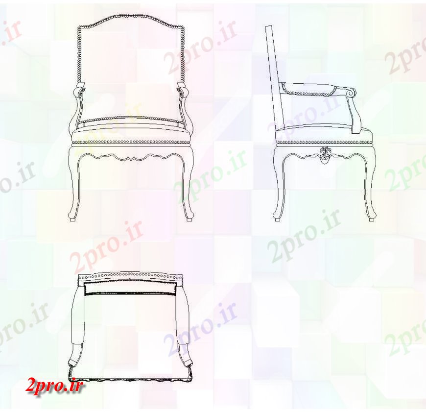 دانلود نقشه بلوک ، آرام ، نماد طراحی قوس صندلی  بلوک  چیدمان (کد143298)