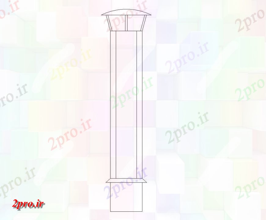 دانلود نقشه بلوک ، آرام ، نماد شومینه  دودکش  طرحی بلوک (کد143336)