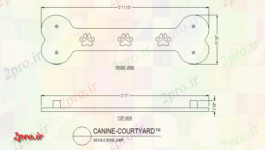 دانلود نقشه بلوک ، آرام ، نماد طرحی جزئیات پرش خوان و نما  (کد143449)