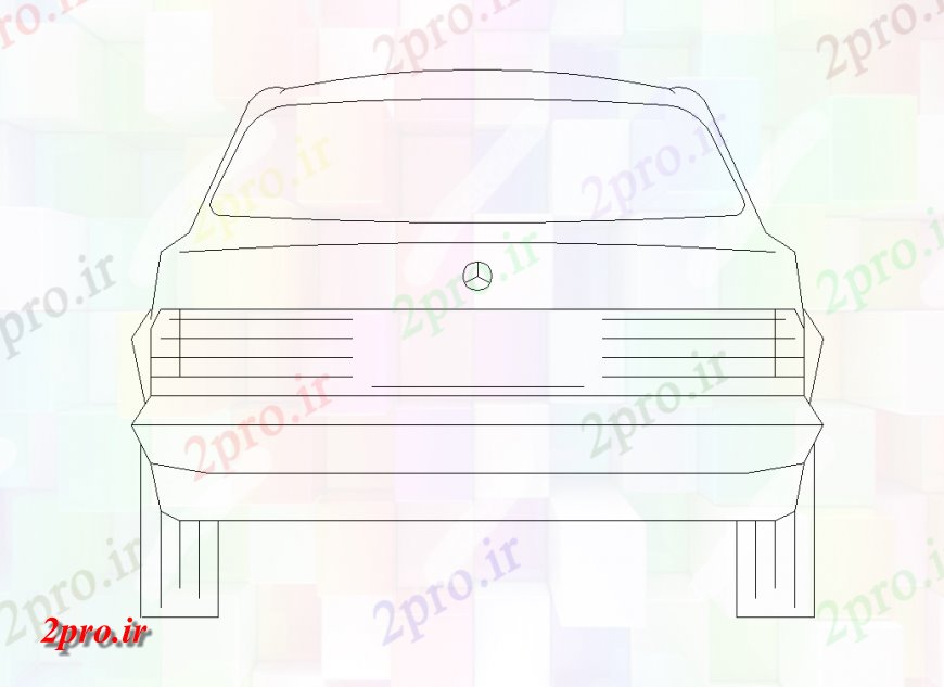 دانلود نقشه بلوک وسایل نقلیه نمای جانبی خودرو تماس طراحی با نمای خودرو (کد143998)