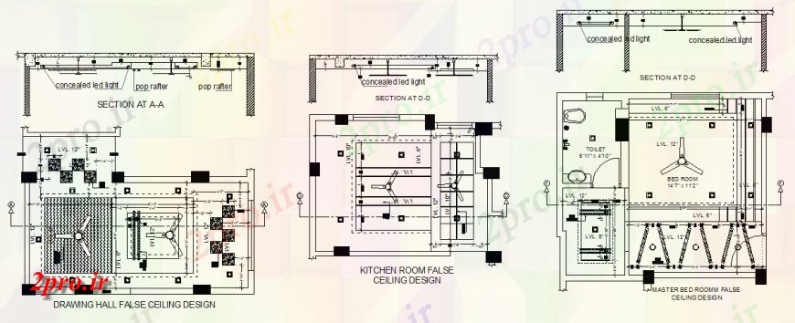دانلود نقشه مسکونی  ، ویلایی ، آپارتمان  خانه جزئیات طراحی  طرحی ساختار (کد144237)