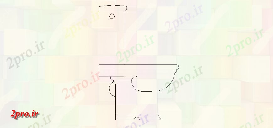 دانلود نقشه بلوک های بهداشتی طراحی جزئیات توالت خیط و پیت کردن (کد144486)