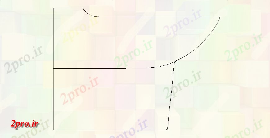 دانلود نقشه حمام مستر بهداشتی بلوک اتصالات جزئیات توالت  (کد144489)