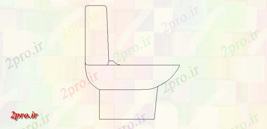 دانلود نقشه حمام مستر جزئیات طرحی  طرحی توالت (کد144491)