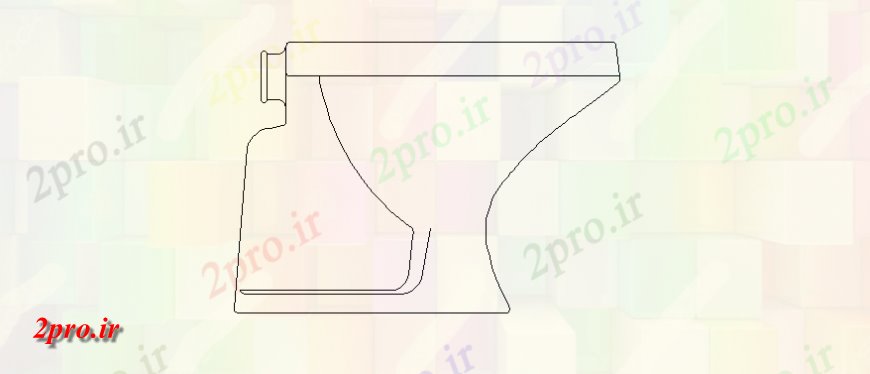 دانلود نقشه بلوک های بهداشتی خیط و پیت کردن جزئیات مخزن طرحی توالت (کد144494)