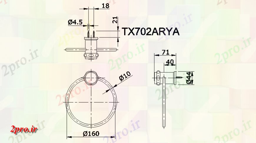 دانلود نقشه حمام مستر نما جزئیات توالت و طرحی  چیدمان (کد144667)