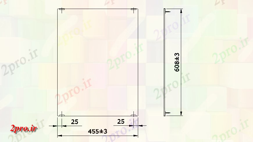 دانلود نقشه بلوک های بهداشتی بلوک های بهداشتی و fitings نما جزئیات  چیدمان (کد144809)