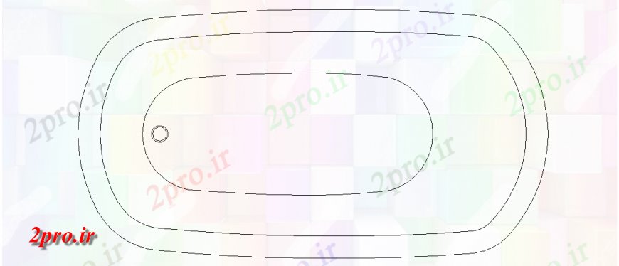دانلود نقشه حمام مستر طرحی حمام با نمای طراحی وان حمام با (کد145204)