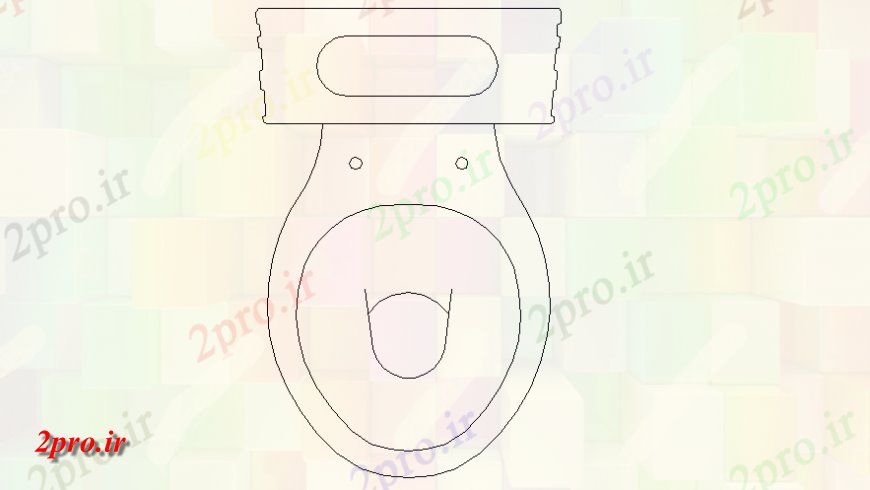 دانلود نقشه حمام مستر نشسته نما جزئیات توالت و طرح (کد145539)