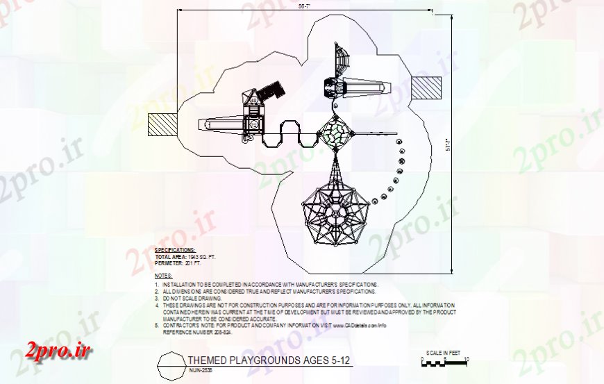 دانلود نقشه ورزشگاه ، سالن ورزش ، باشگاه مضمون زمین بازی  طراحی طرحی  (کد146625)