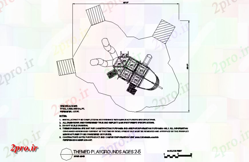 دانلود نقشه ورزشگاه ، سالن ورزش ، باشگاه نظر طراحی بیضوی با مضمون زمین بازی  (کد146769)