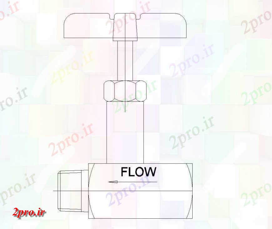 دانلود نقشه طراحی جزئیات تقویت کننده جریان شیر کنترل   (کد146855)