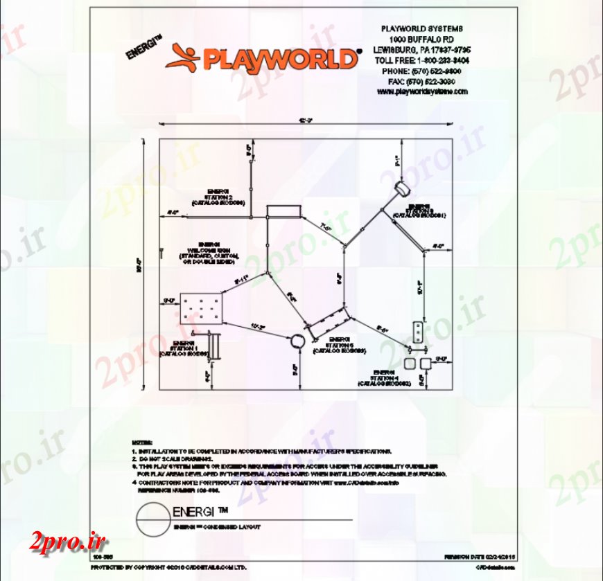 دانلود نقشه باغ انرژی متراکم طرحی ساختار طرحی از کودکان پارک (کد147182)