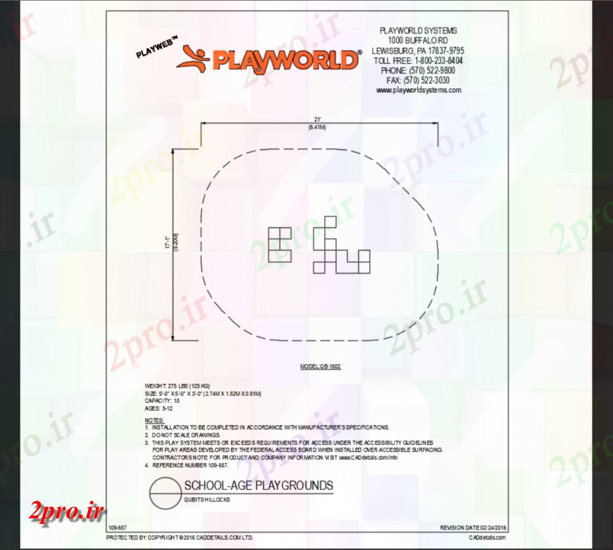 دانلود نقشه باغ تپه ذراع منطقه بازی جزئیات تجهیزات بازی پارک مضمون (کد147441)