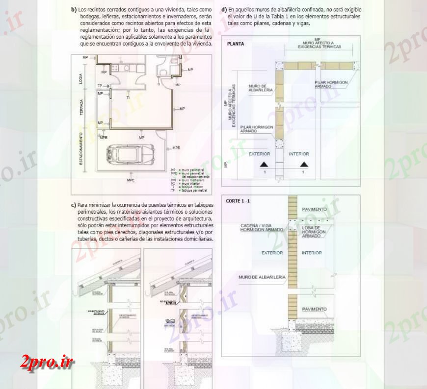 دانلود نقشه طراحی جزئیات تقویت کننده طرحی برنامه ریزی و بخش دیوار خانه (کد147487)