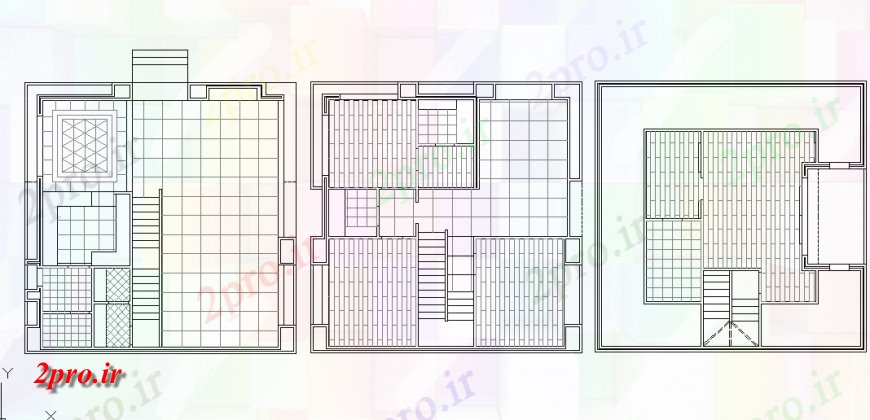 دانلود نقشه مسکونی ، ویلایی ، آپارتمان جوجه ریزی طرحی خانه کفپوش 11 در 11 متر (کد147769)