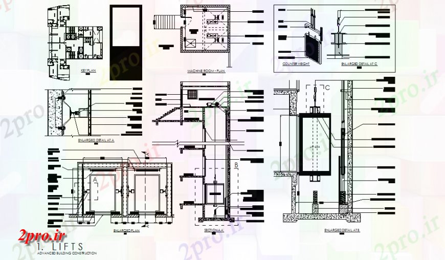 دانلود نقشه طراحی جزئیات تقویت کننده آسانسور بخش پرتو طرحی محاسبه حقوق و دستمزد یک (کد147909)