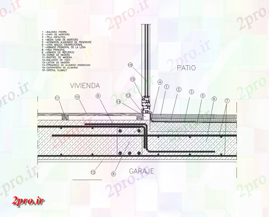 دانلود نقشه جزئیات پله و راه پله  جزئیات نما پایه و اساس و طرحی  چیدمان (کد148661)