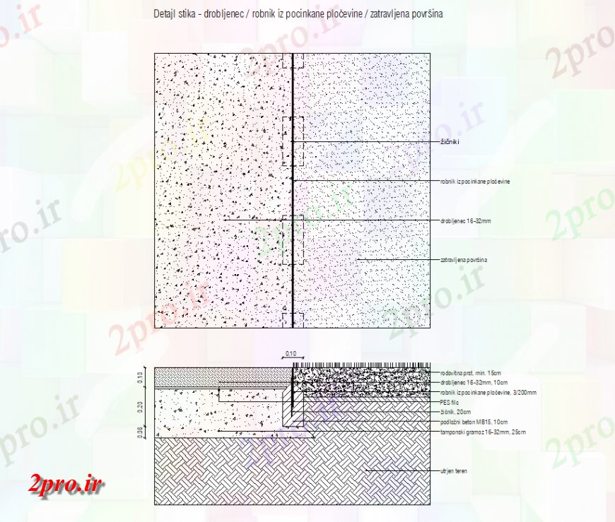 دانلود نقشه جزئیات پله و راه پله  طرحی لبه فلزی و بخش جزئیات (کد148979)