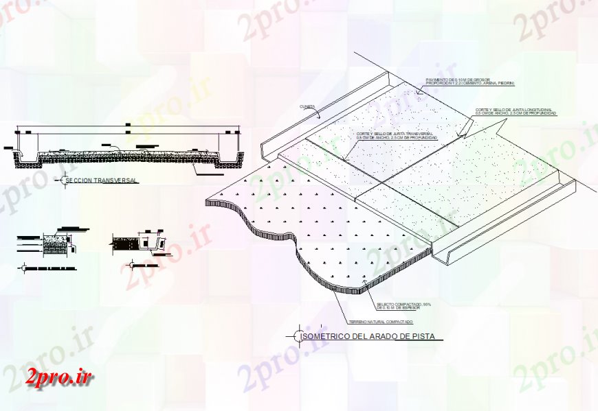 دانلود نقشه جزئیات پله و راه پله  جزئیات ایزومتریک کف سنگ فرش سنگ طرحی  چیدمان (کد149222)