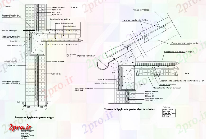 دانلود نقشه طراحی جزئیات تقویت کننده بخش سقف و دیوار بخش 15 در 22 متر (کد149418)