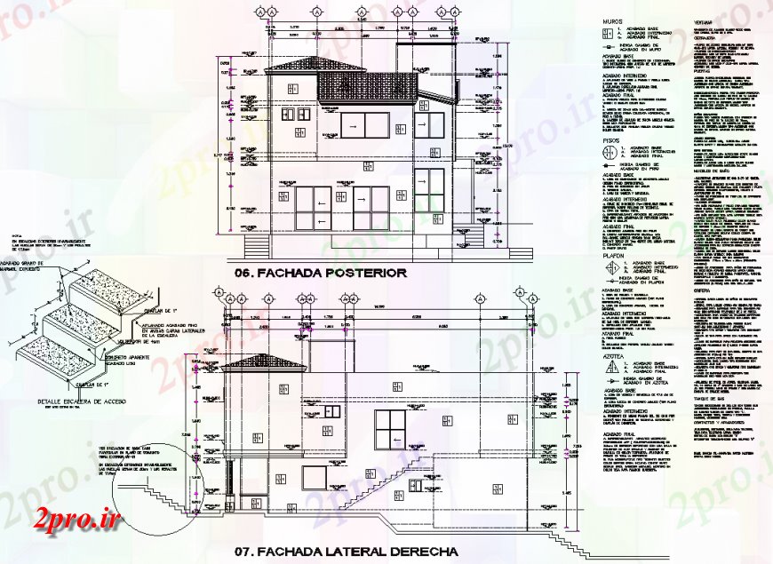 دانلود نقشه مسکونی ، ویلایی ، آپارتمان بخش خانه 14 در 20 متر (کد149528)