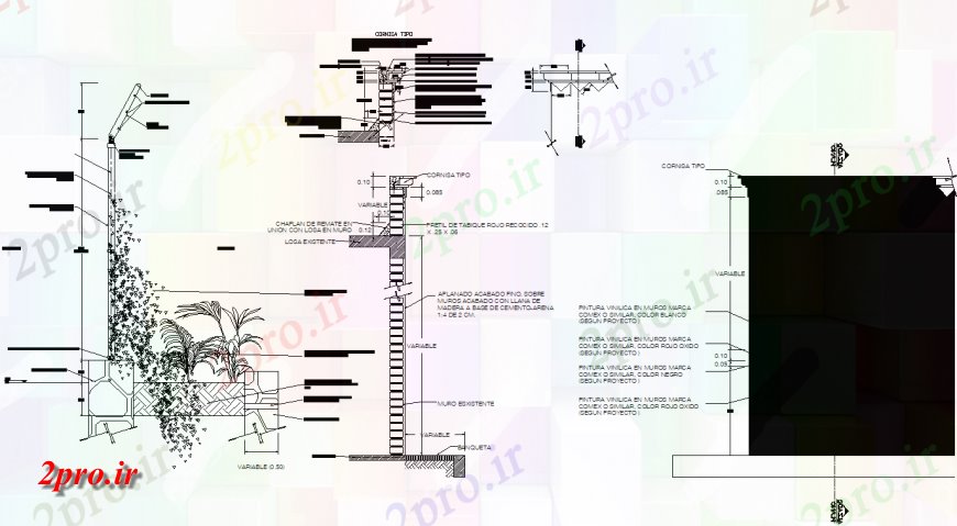 دانلود نقشه مسکونی  ، ویلایی ، آپارتمان  جزئیات سازنده برای خانه و اتوکد اتاق  (کد149580)