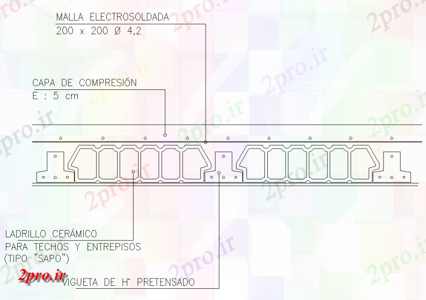 دانلود نقشه جزئیات پله و راه پله  دادگاه انتگرال مامان posteria  (کد149637)