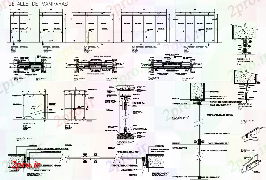 دانلود نقشه طراحی جزئیات ساختار صفحه  جزئیات طرحی جزئیات (کد149800)