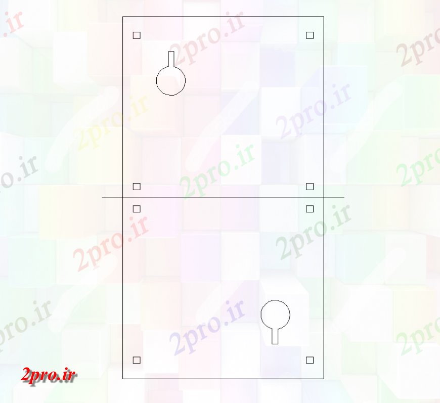 دانلود نقشه ورزشگاه ، سالن ورزش ، باشگاه تنیس روی میز بازی بازی طرحی نما دو بعدی   (کد150230)