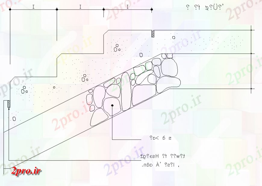 دانلود نقشه طراحی جزئیات ساختار ساختار پله  بخش جزئیات (کد150270)