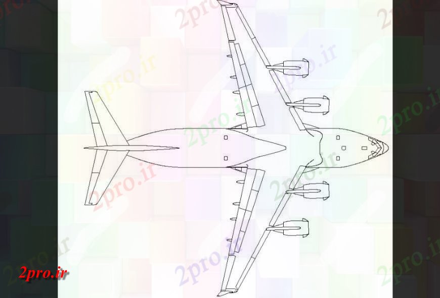 دانلود نقشه بلوک وسایل نقلیه طرحی های تهویه هواپیما جزئیات (کد150379)