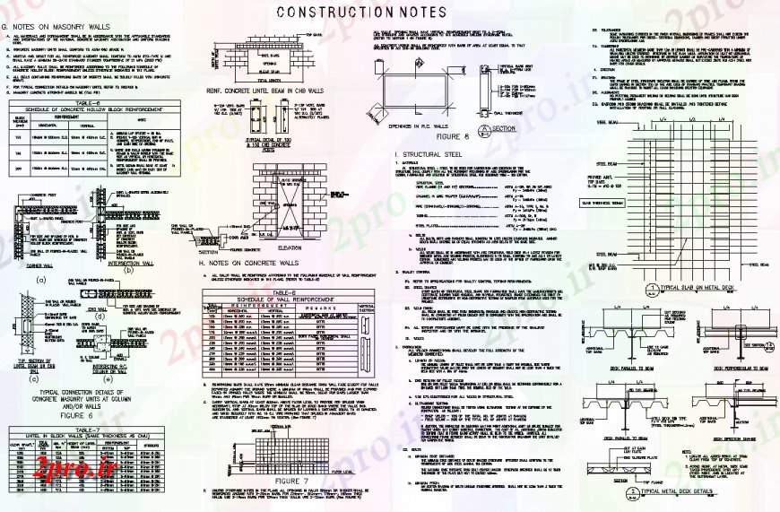 دانلود نقشه طراحی جزئیات ساختار بخش ساخت و ساز   (کد150526)