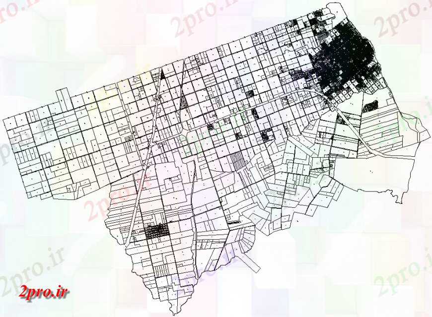 دانلود نقشه پارک - باغ    عمومی طرحی شهر جزئیات (کد150577)