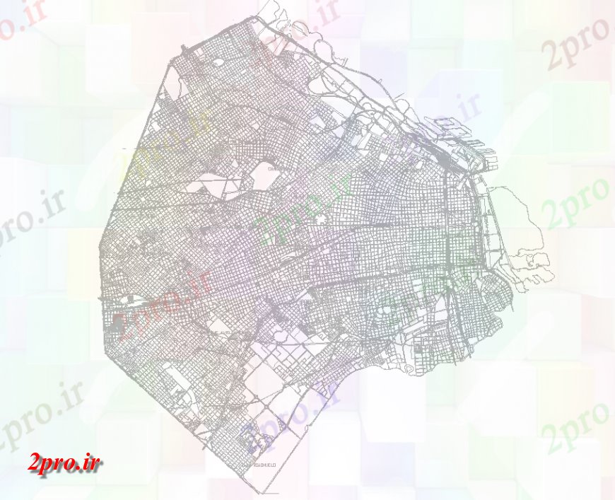 دانلود نقشه جزئیات پروژه های معماری عمومی بیان جزئیات از طرحی شهر، (کد150603)