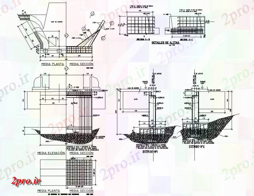 دانلود نقشه کارخانه صنعتی  ، کارگاه طرحی سازنده صنعتی  و جزئیات  (کد151040)
